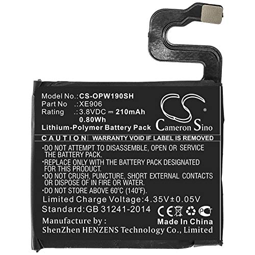 Batería Recargable Cameron Sino para Reloj 41mm 210mAh miniatura 3