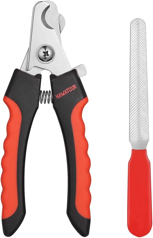 HAWATOUR Dog Nail Clippers, Professional Pet Nail Clipper