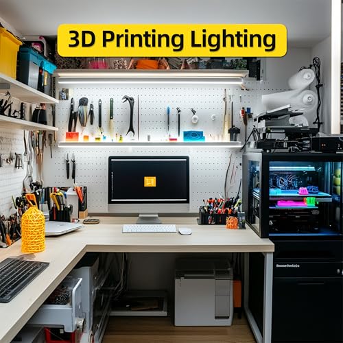 Image of LED Strip Light 5V USB LED COB Lighting LED Strip Light White Flexible Non Dimmable LED Lights For Exhibition Showcase, Home DIY Lighting Room Decor LED Lights(6500K)