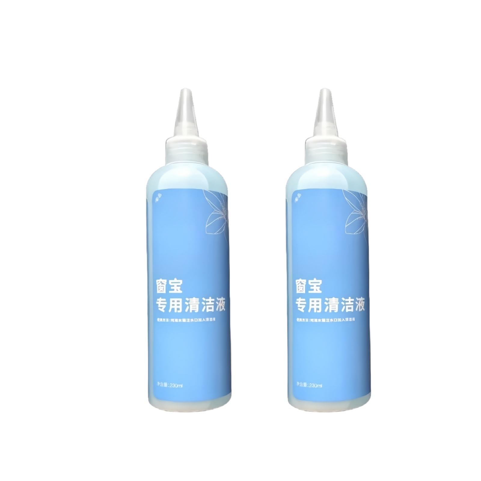 Solución limpiacristales compatible con ECOVACS Winbot W2/W1/MINI, limpiador de cristales líquido de 230 ml(10 packs)