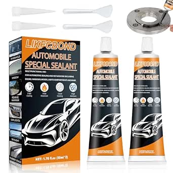 Car Glue Exterior 100ml, Automotive Body Adhesive Sealant Black