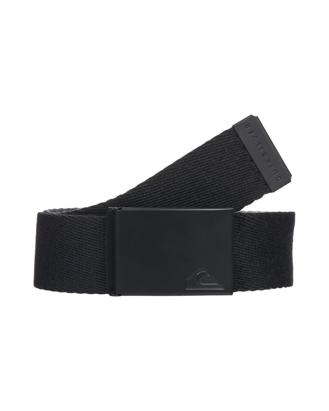 Quiksilver Men's Black Adults The Jam Adjustable Bottle Opener Webbing Belt - Size: One Size