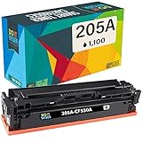 Do it wiser kompatible Toner als Ersatz für HP 205A HP Color Laserjet Pro MFP M180n MFP M181fw MFP M180 MFP M180nw MFP M154a (Schwarz)