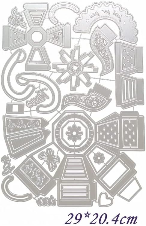 Miniatura 3 de Plantillas de corte de taza de tetera grande de metal para álbumes de recortes, troqueles para bricolaje, álbum de fotos, decorativotarjetas de