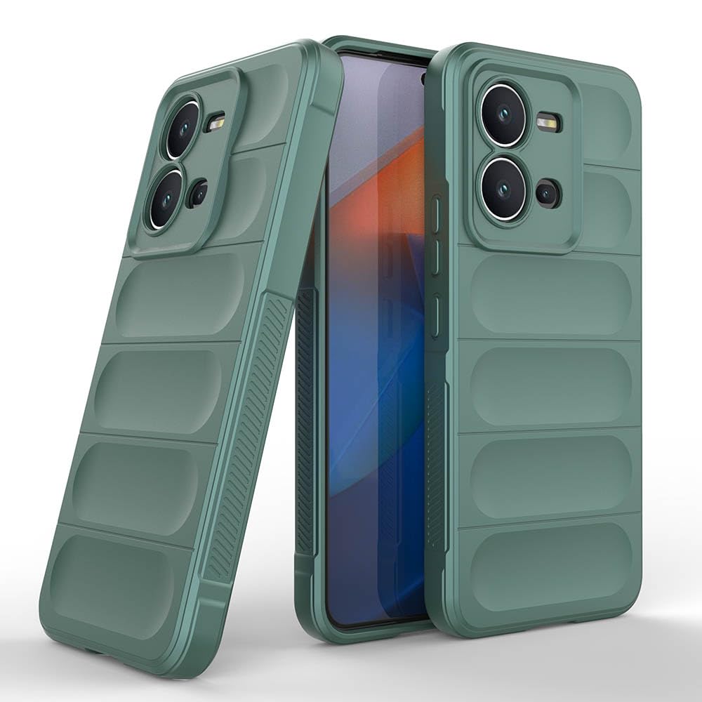 Amazon Brand- Solimo Basic Case for Vivo V25 5G (Silicone_Green) (B0CGZVXS1Z) Amazon Price History, Amazon Price Tracker
