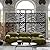 Elevens Free Decorative Privacy Screen with Stand 72" H×47" W, Outdoor Decor Privacy Fence Screen Metal Fence Panels, Outdoor Divider for Garden Patio Backyard Leaf