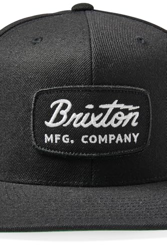 Casquette Brixton Jolt Snapback mixte réglable noire