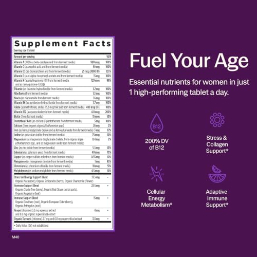 New Chapter Every Woman's One Daily Multivitamin 18+, 72 Tablets - image 3