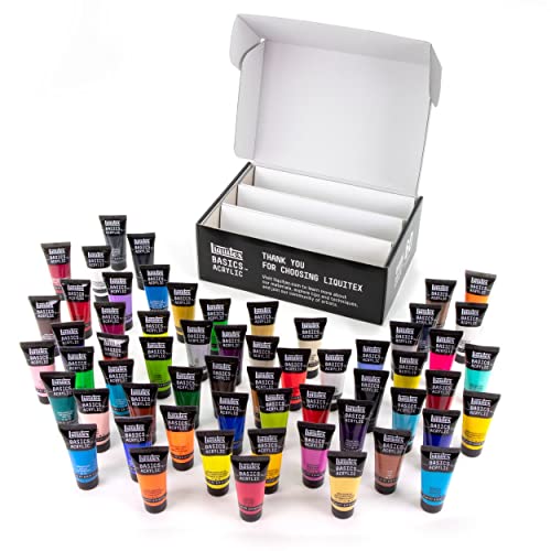 Liquitex BASICS Acrylic Paint Set 60 x 22ml tubes
