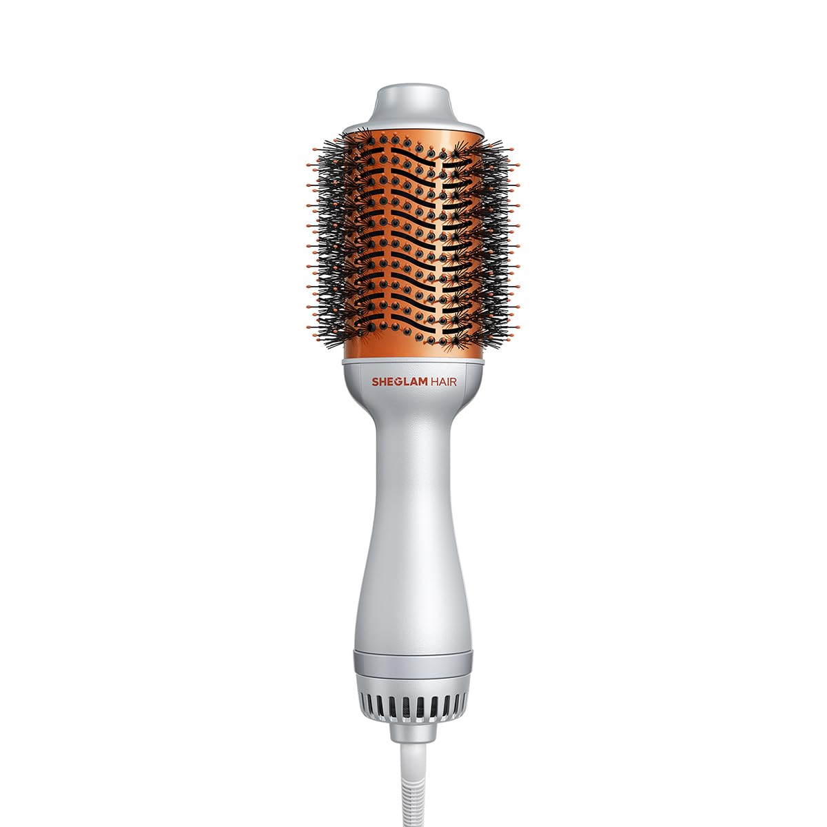 SHEGLAM Blowout Bliss Spazzola ad aria calda 4 in 1 – Asciugatura, Levigatura, Loop e Volume con cura lucida, spazzola termica, asciugatrice e Styler