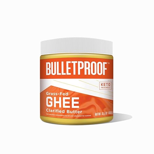 Bulletproof grass-fed Ghee Grasa vacuna de alta calidad de vacas ecológicas (13.5 onzas).