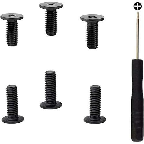 Digital Camera Screen Screws for Canon G7X Mark II G7X Mark III Camera Screws Accessories with Screwdriver - 6 Packs