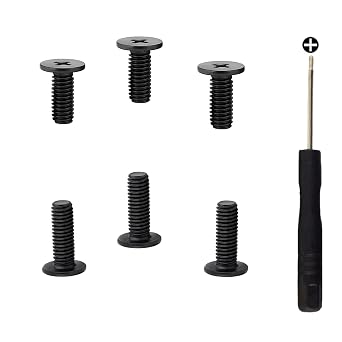 Digital Camera Screen Screws for Canon G7X Mark II G7X Mark III Camera Screws Accessories with Screwdriver - 6 Packs