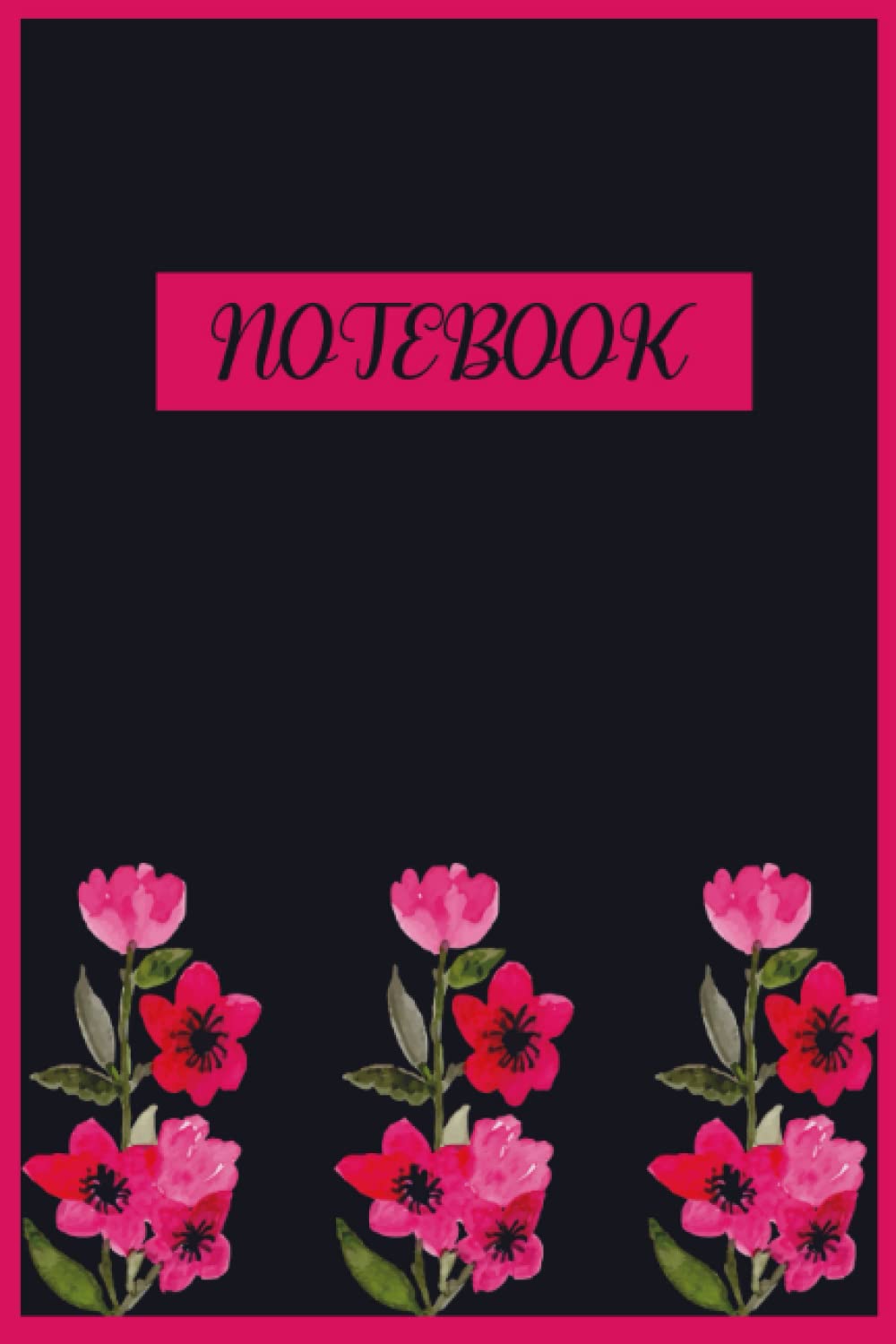 Floral Journal Notebook for Women Gift: Diary Notebook for girls, 120 lined pages, 6x9 inches, matte paper.