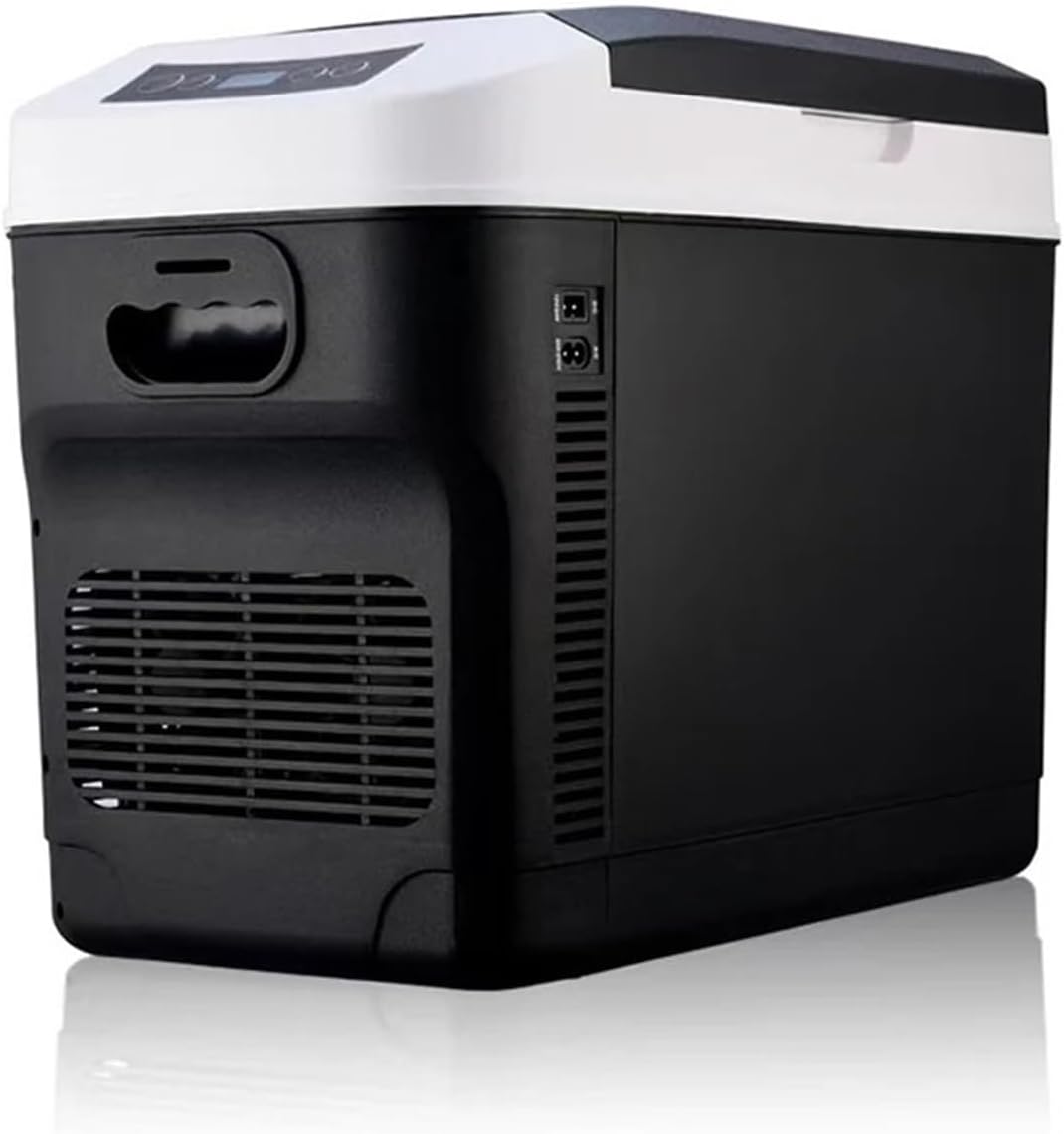 28L Car Mini Refrigerator For Outdoor Camping Car Electrical Appliances Cooler Heater Cooling & Warming 12/24V Car Refrigerators(28L EU plug)