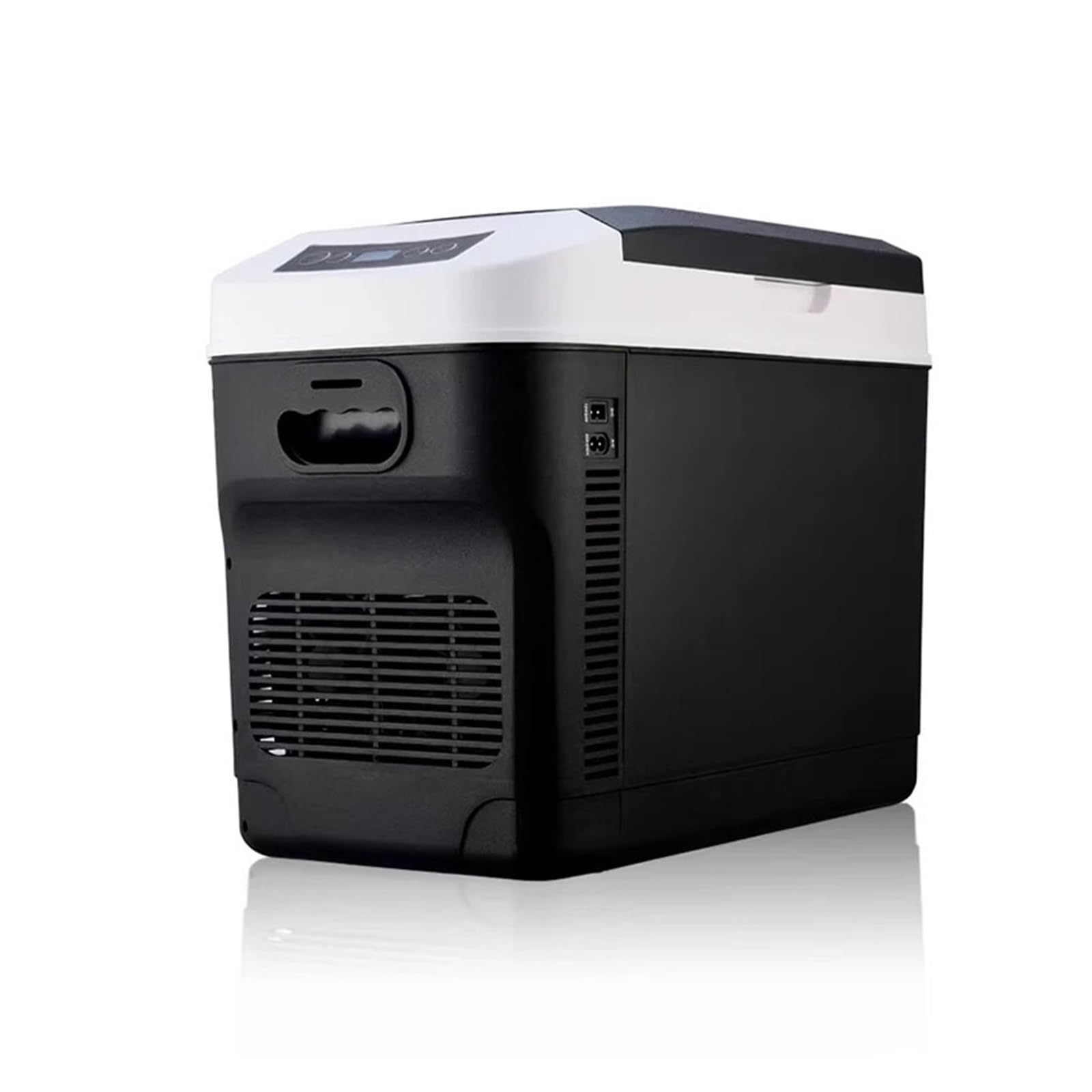 Mini refrigerador for Coche de 28 litros for Acampar al Aire Libre, electrodomésticos, refrigerador, Calentador, refrigeración y Calentamiento de 12/24 V.(28L JPN Plug)