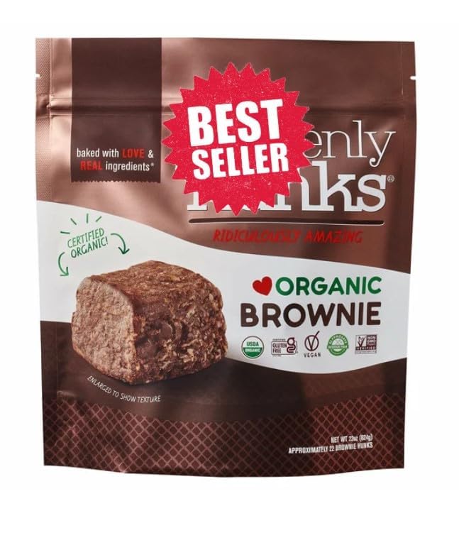 Hunks Organic BROWNIE Cookies, Gluten Free, Vegan, 22oz