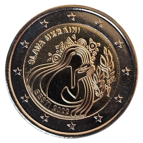 2 Euro Moneta Estonia 2022 Gloria dell'Ucraina IT0RCO099
