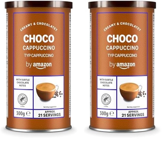 by Amazon Chocolate capuchino 300 g (Paquete de 2)