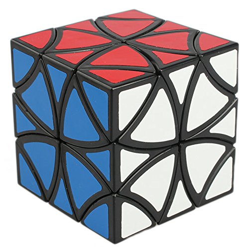 Willking Butterfly Curvy Copter Puzzle Cube Helicopter Twisty Toy Gift Idea For X'mas Birthday Collector's Cube Black #TOP2