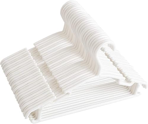 Miniatura 1 de Ganchos de plástico para colgar ropa de bebé y niños