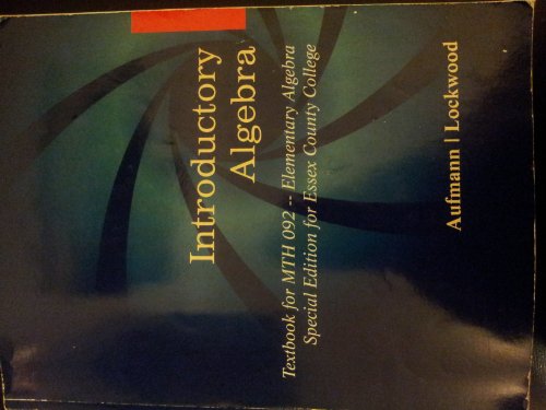 Introductory Algebra 1111719985 Book Cover