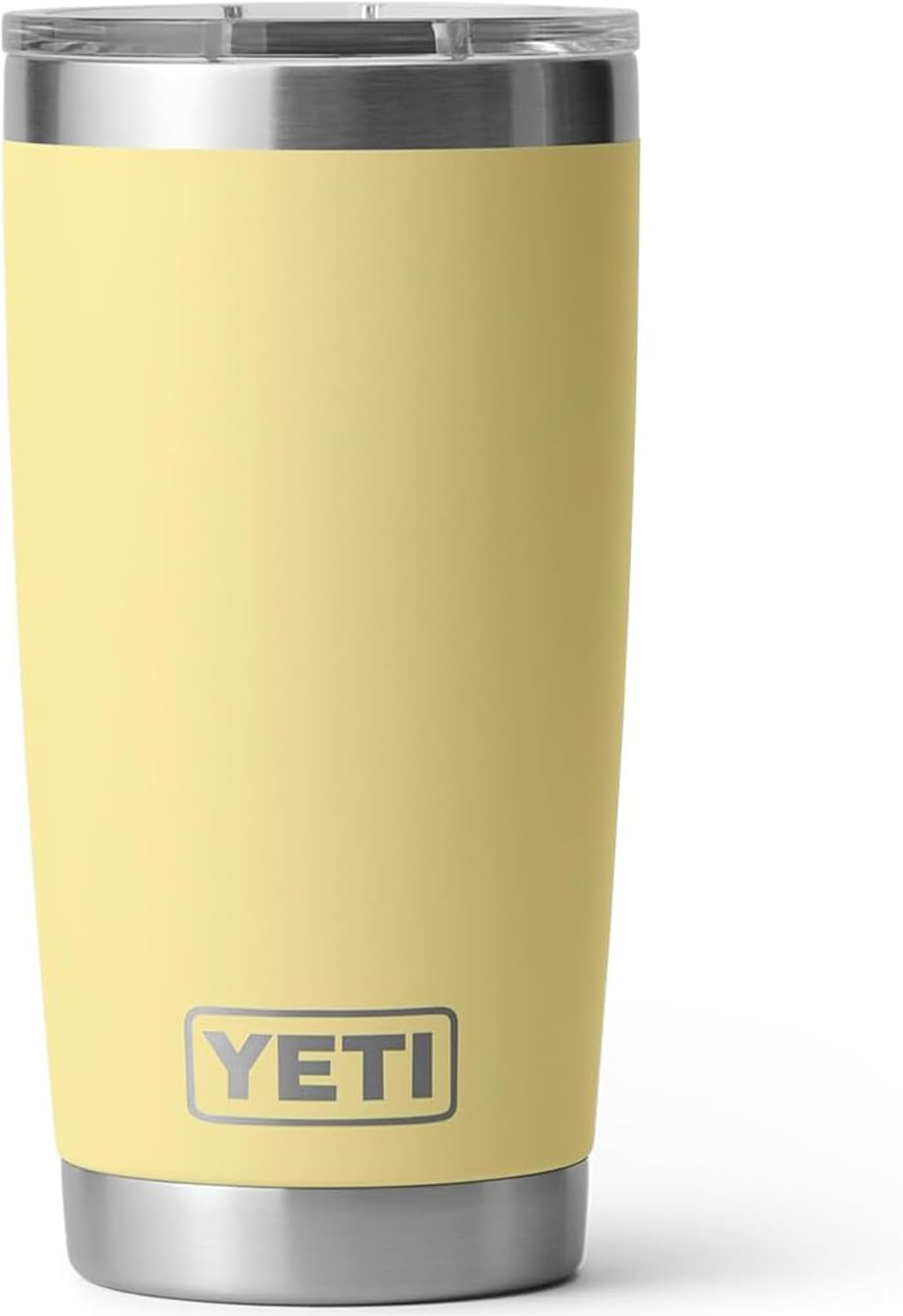 YETI Rambler 20 oz Tumbler, Stainless Steel, Vacuum Insulated with MagSlider Lid, Daybreak Yellow