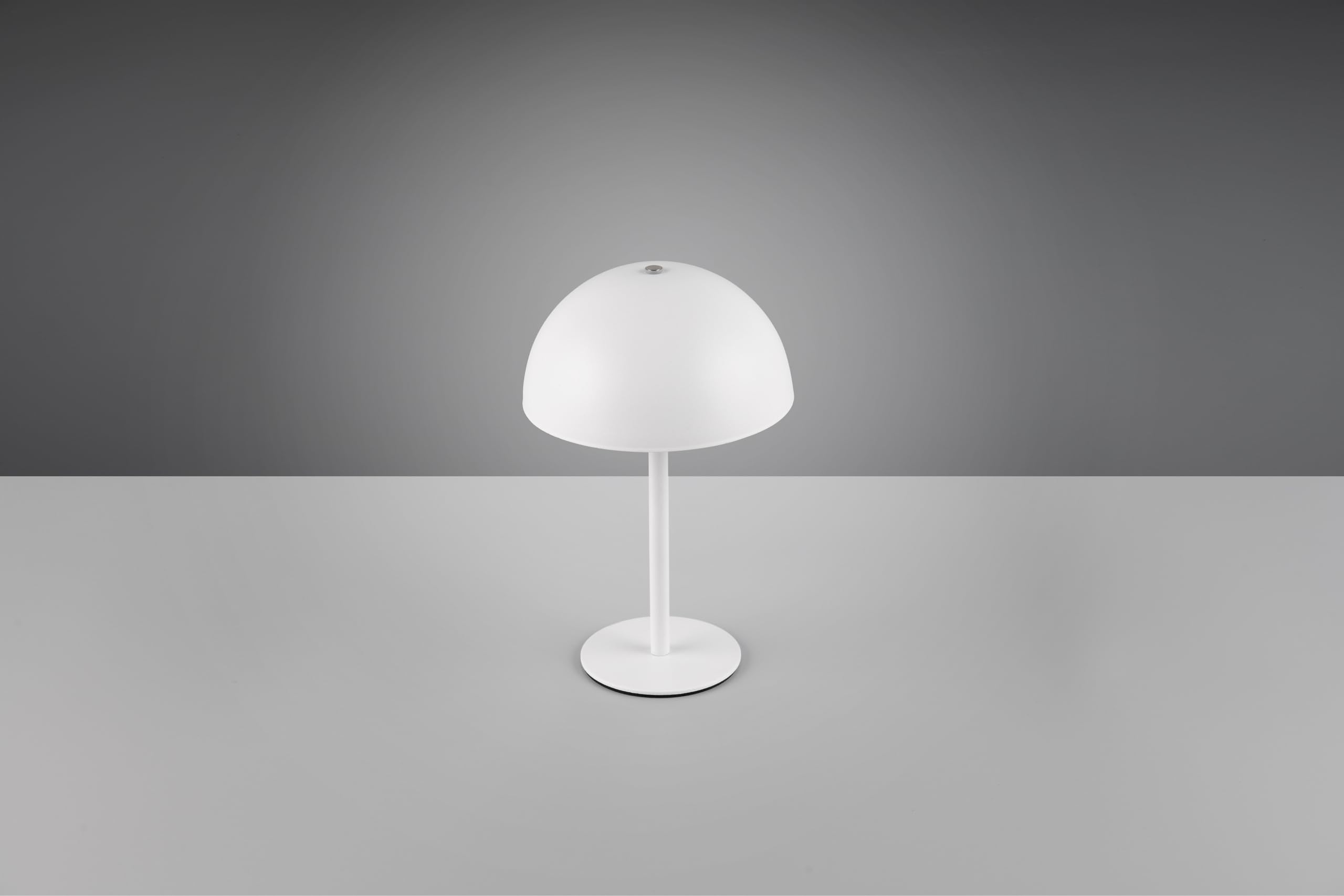 Reality Leuchten lampa stołowa LED Munoz R54891131, metal biały matowy, w zestawie 1,3 W LED, 4-krotny dotyk