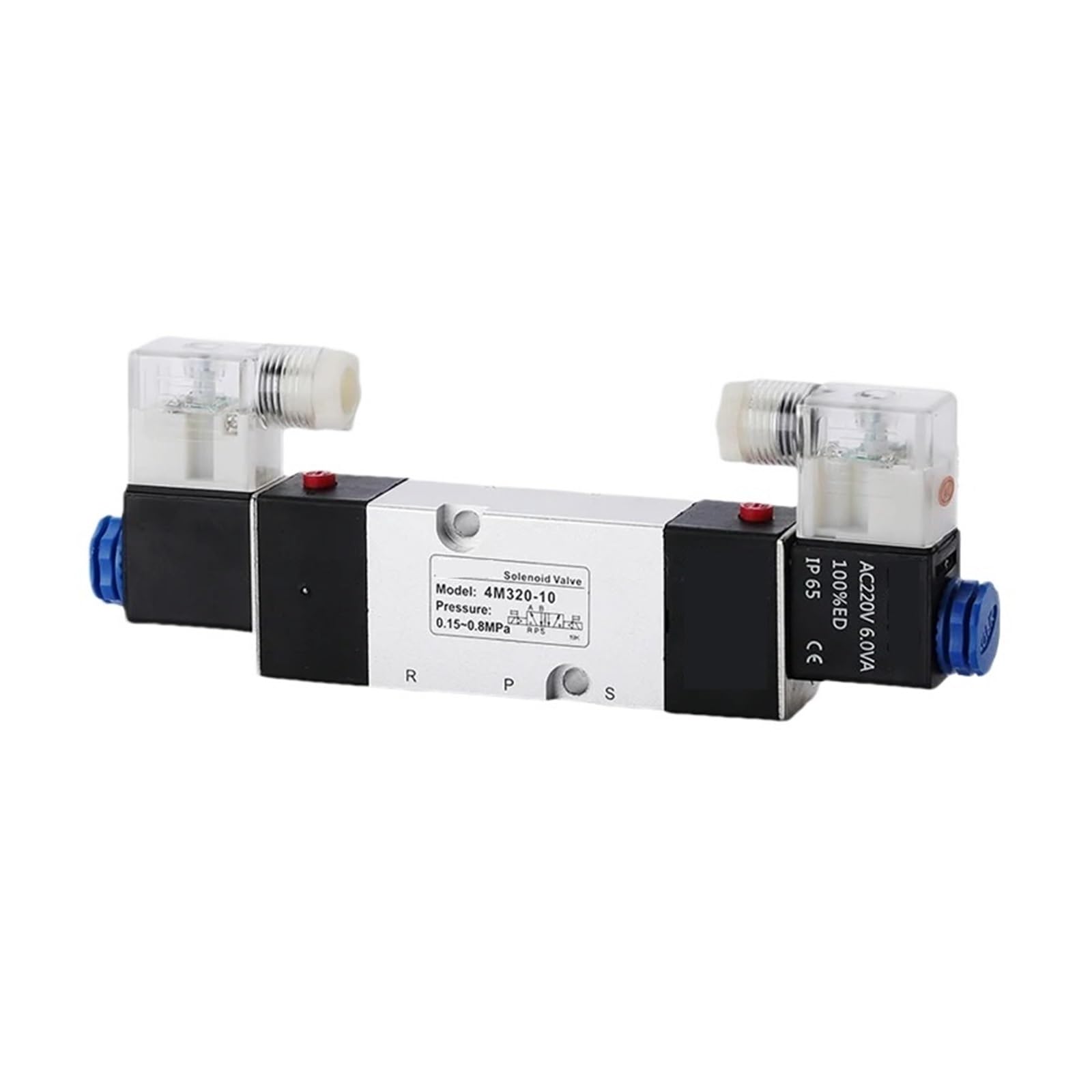 Distributeur 4M220-08 AC24V à double bobine pour un contrôle pneumatique stable