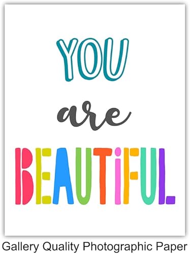 Miniatura 7 de Inspirational Positive Affirmations Wall Art - Classroom Decor - Kids Bedroom, Boys, Girls Room, Nursery Decor - Motivational Positive Quotes