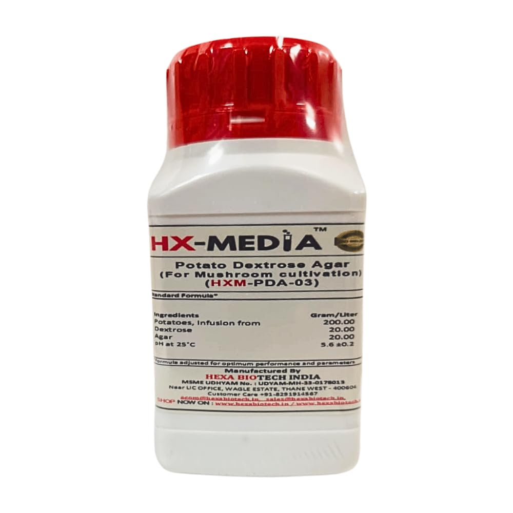 POTATO DEXTROSE AGAR (MUSHROOM CULTIVATION) - HX-MEDIA - 100G-picture-23
