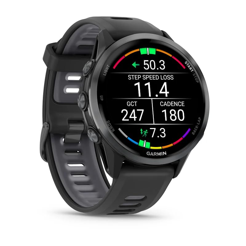 Garmin Forerunner 970 - inteligentny zegarek do biegania z wyświetlaczem Amoled i wbudowaną latarką LED - do 15 dni pracy na baterii i ulepszona obsługa nawigacji