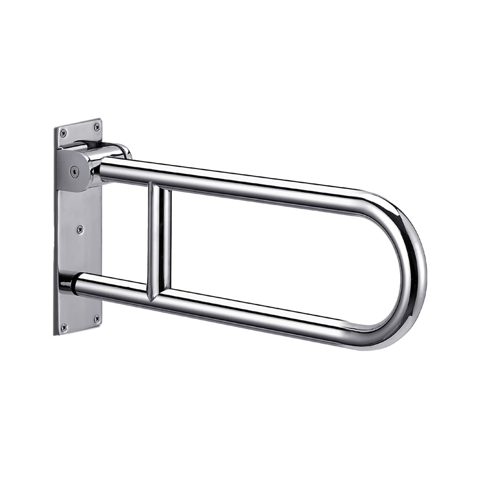 FKXSXAZ Stainless Steel Toilet Safety Rails, Folding Bathroom Handle, Handrail Handles Handle Shower Aid for Pregnant Elderly Woman