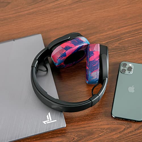 Image of WC PadZ Crusher Evo - Upgraded Earpads for Skullcandy Crusher Evo, Crusher Wireless, Hesh ANC & More, Made by Wicked Cushions | Enhanced Comfort & Sound Isolation | Speed Racer