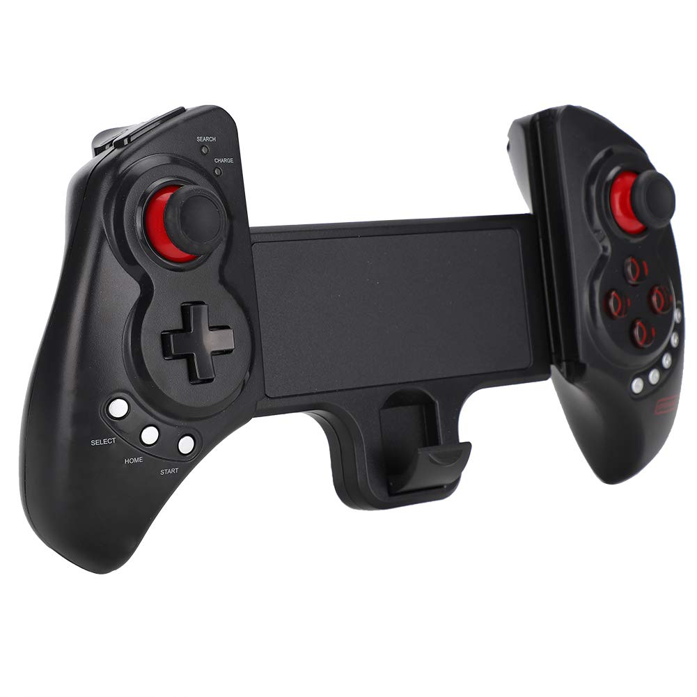 Gamepad Controller, Controller Flessibile Wireless Bluetooth con Impugnatura di Gioco, Gamepad con bilanciere ad Alta precisione, 5 Pulsanti multimediali, Gamepad per Computer Tablet Cellulare