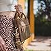 DONBOLSO Notebooktasche Marseille 13,3 Zoll Leder I Umhängetasche für Laptop I Aktentasche für Notebook I Tasche für Damen und Herren (Braun)