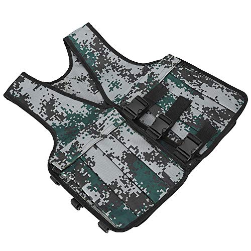 SPYMINNPOO Chaleco de Ejercicio Ajustable con Peso Máximo de 20 Kg, Diseño Novedoso, Adecuado para Entrenamiento de Fuerza, Cómodo de Usar