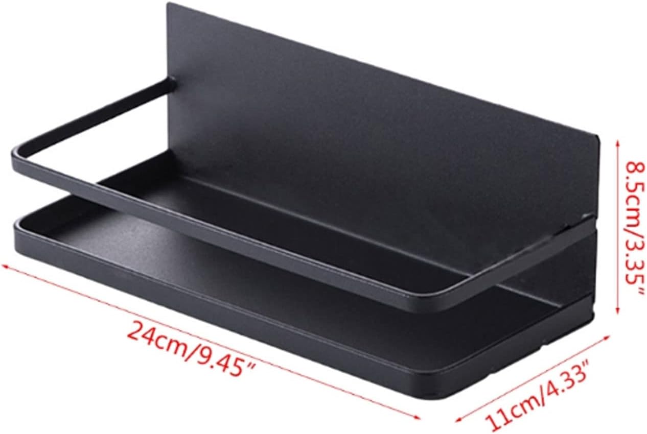 Refrigerator Magnet Storage Rack Durable Holder Kitchen Heavy Duty Punch-Free Magnetic Shelf Hanger (Color : 250cm)