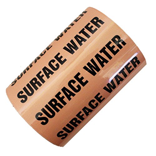 Eau de surface bande pour tuyau évitant les erreurs de raccordement et de coupure