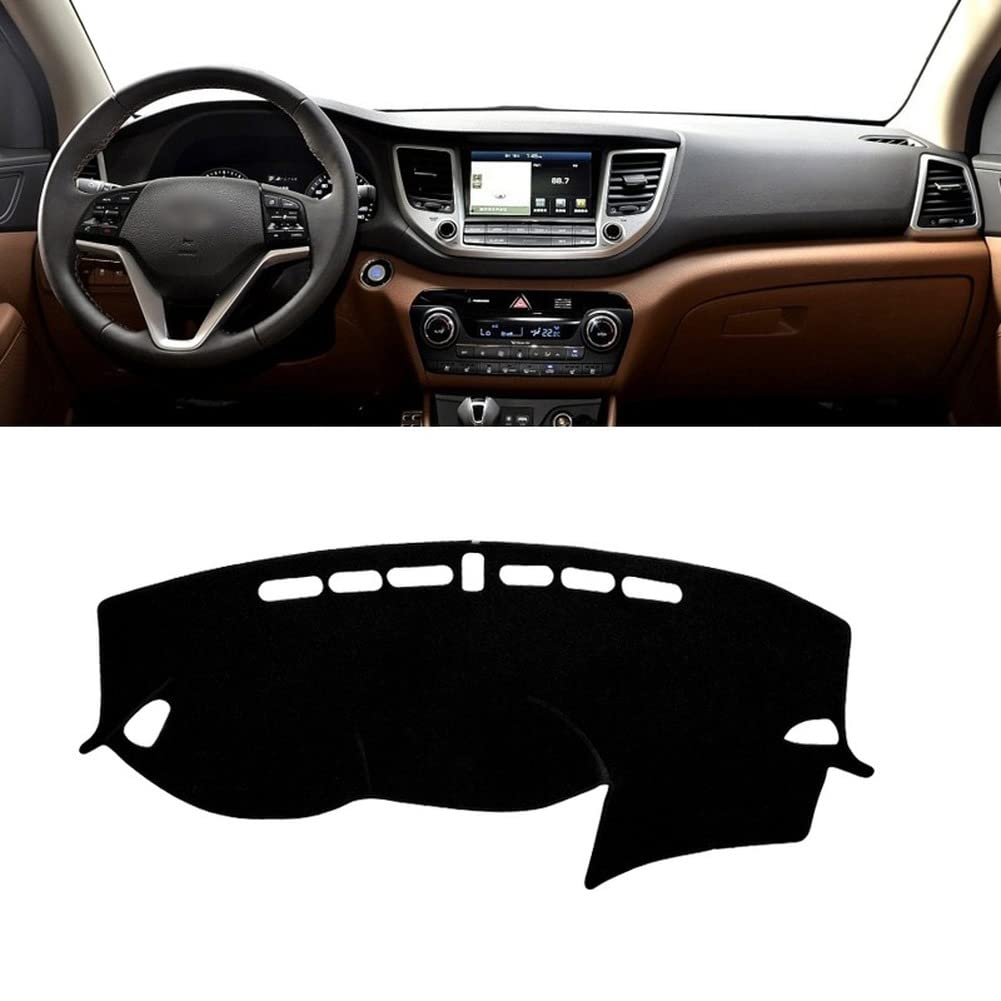 dashboard Sunshield Protector,for Hyundai Tucson 2015 2016 2017 2018 Car Dashboard Cover Avoid Light Pad Instrument Panel Mat Carpets Accessories