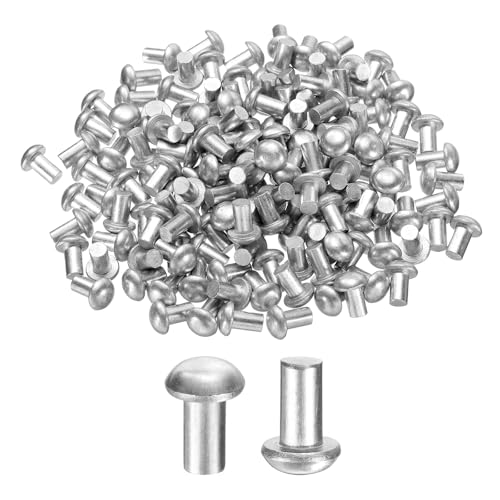 Rivets M6 en aluminium pour réparation de bateau et entretien de structures nautiques uxcell