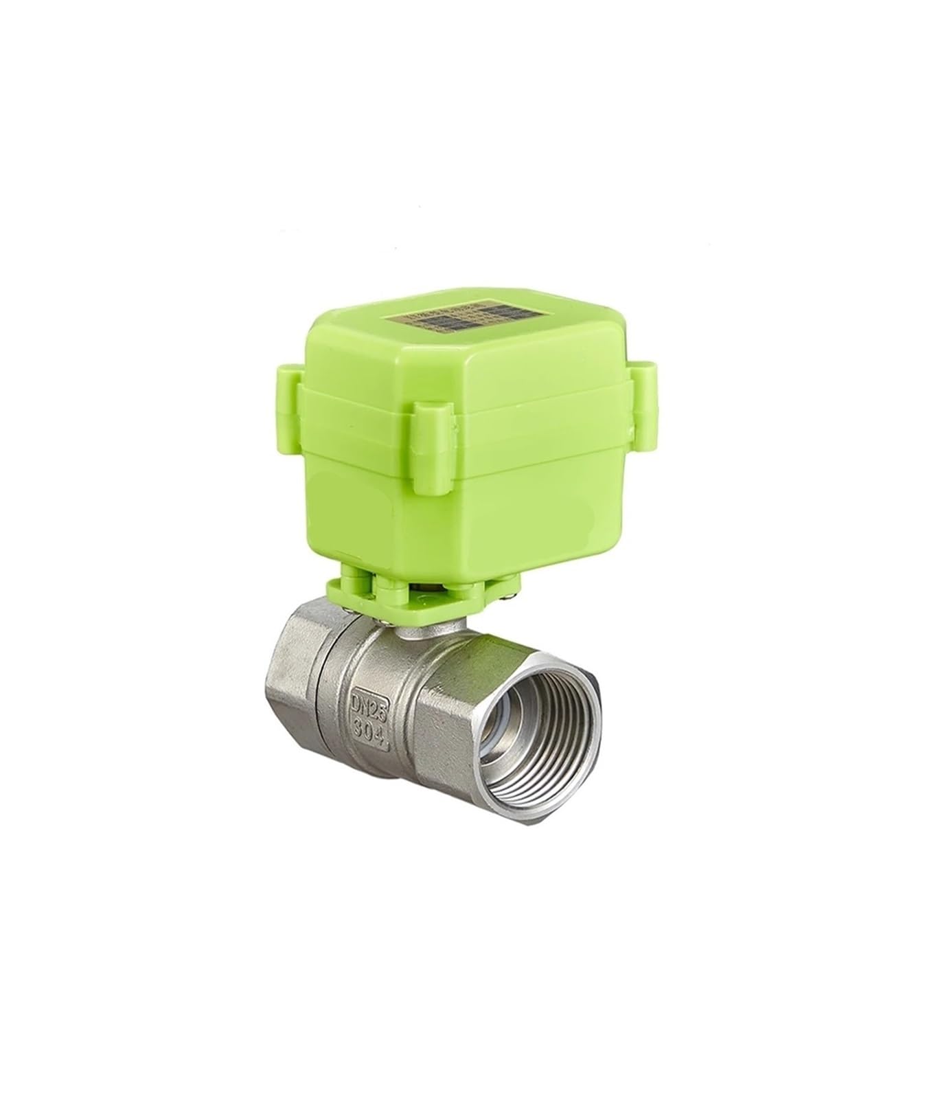 Valvola a Sfera elettrica a in Acciaio Inossidabile con azionamento 1/2 "3/4" 1 "Valvola a motorizzata IP65 Acqua AC/DC 12V 24V 220V(45724,DC12-XY-03)