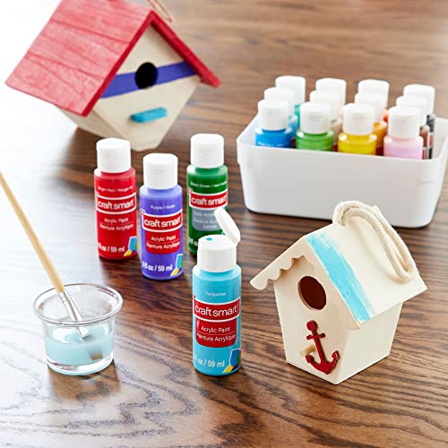 Craft-Smart-Acrylic-Paint-Set-Value-Pack-16-Colors--All-Purpose-Paint-Kit-for-Beginners-and-Professionals