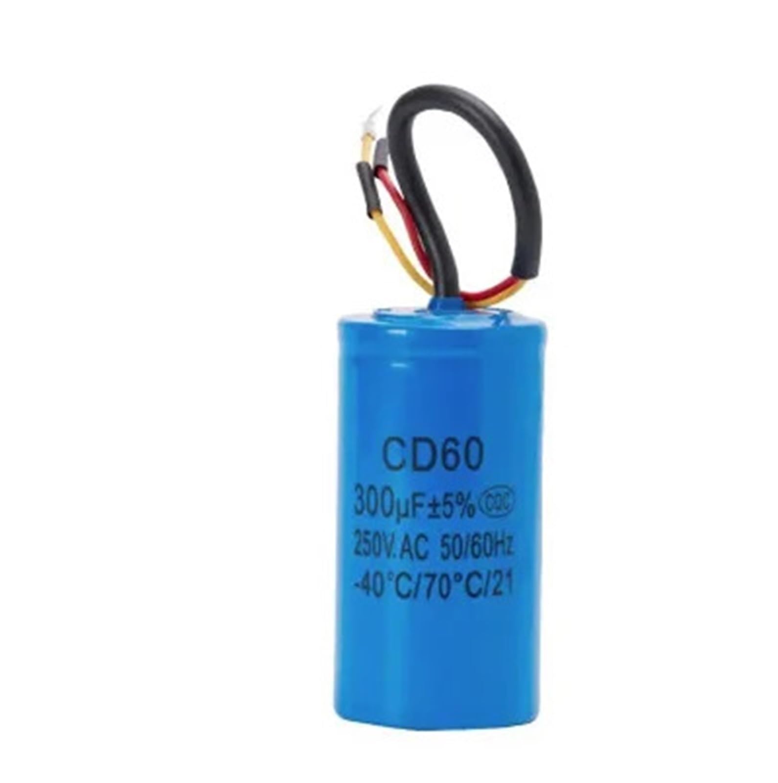 LEOTNNDQ 1pcs CD60 300uF 250V AC Starting Capacitor