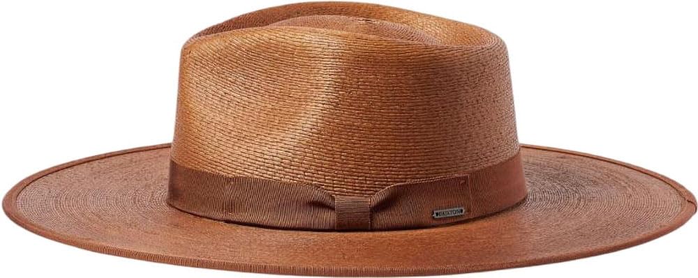Brixton - Womens Jo Straw Rancher, Color Coffee, Size: Medium