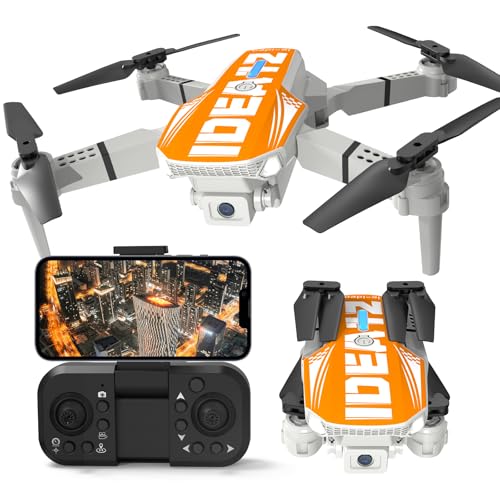 LE-IDEA IDEA12 Drone con Fotocamera 1080P, Quadricottero Pieghevole con Posizionamento