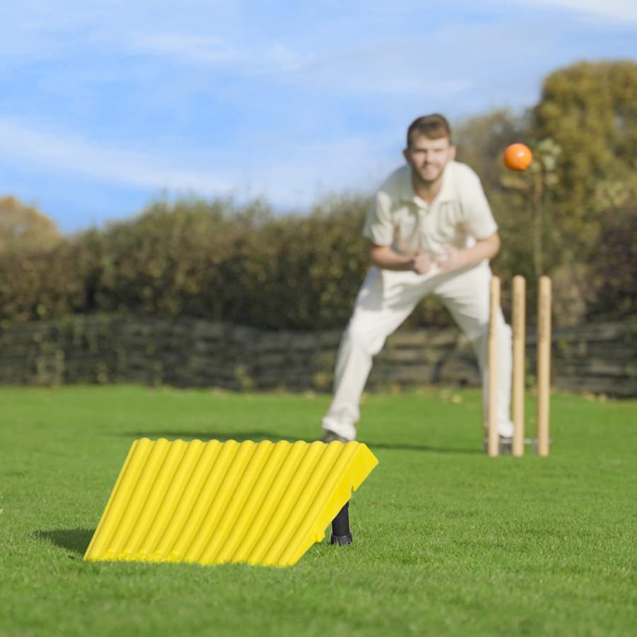 FORZA Cricket Reaction Training Ramp | Height Adjustable Deflection Ramp for Slip Catching, Fielding & Wicketkeeper Reflex Drills – Cricket Coaching Aid