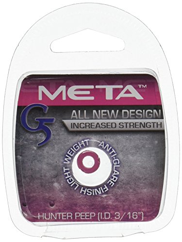 G5 337 Meta Peep Hunter, 3/16, Pink