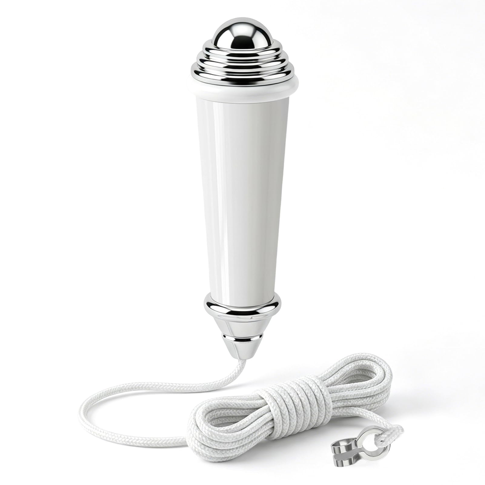 Nutfoam Bathroom Pull Cord Handle, Light Pulls for Bathroom with 150cm Extension, Durable Light Pull Cord Replacement, Smooth Easy Pull Design for Bathroom Light, Ceiling Fan and Toilet Switch