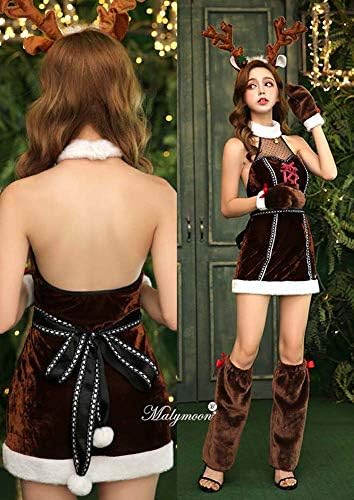 malymoon サンタ コスプレ ふわふわ手袋 サンタクロース セクシー かわいい コスチューム フリーサイズ 詳細画像2